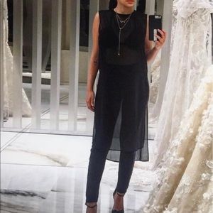 Cute sheer tunic 🖤